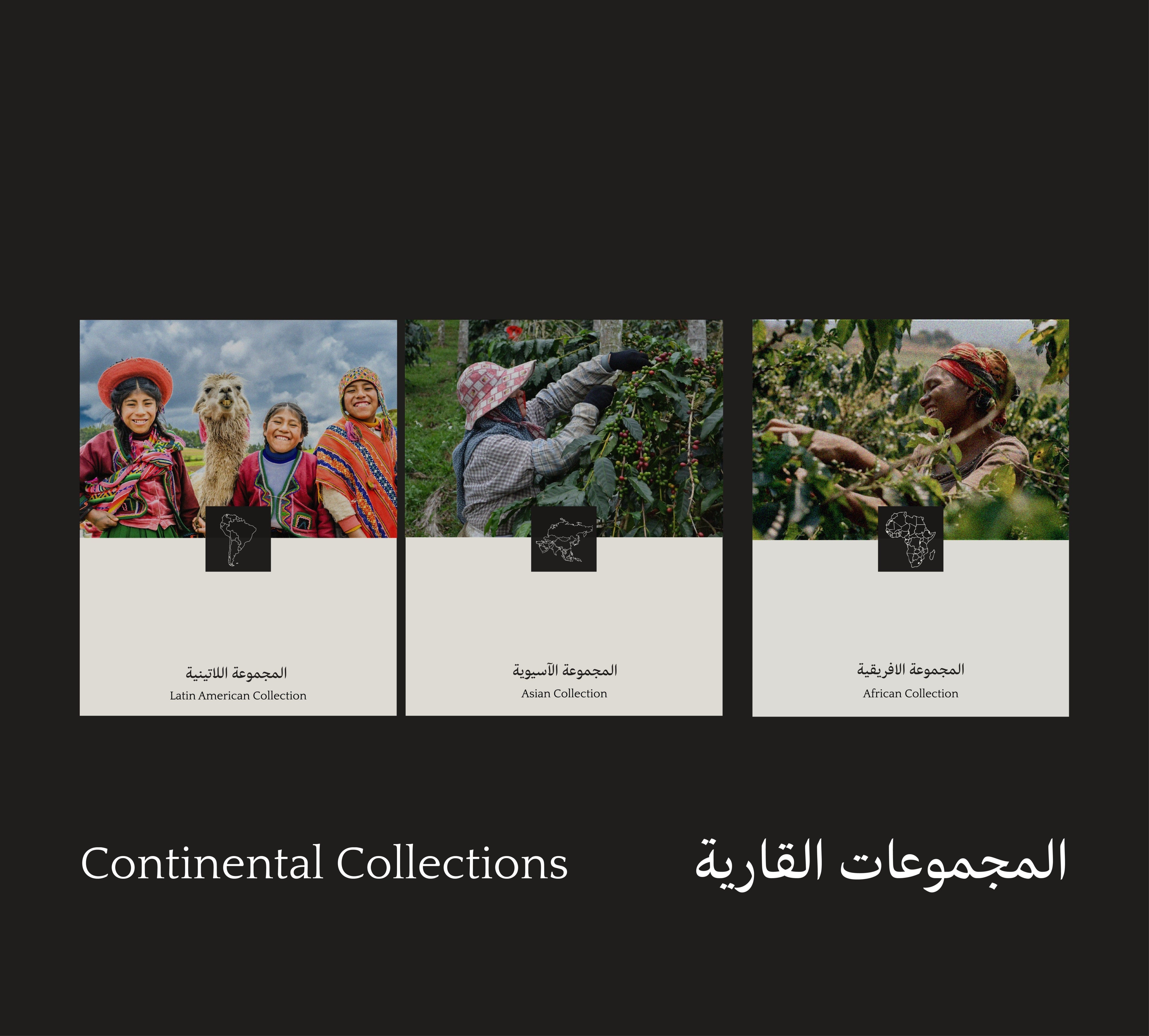 المجموعات القارية